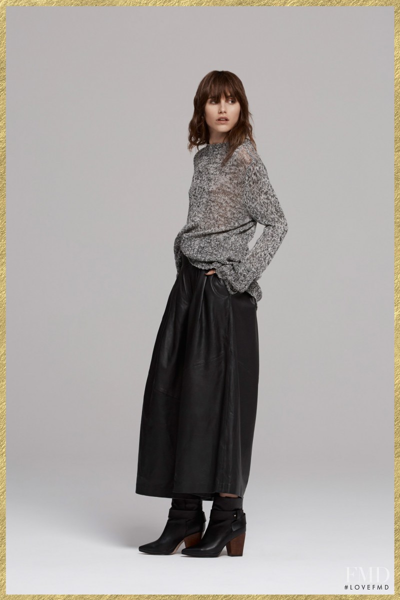 Langley Fox Hemingway featured in  the Sass & Bide fashion show for Pre-Fall 2015