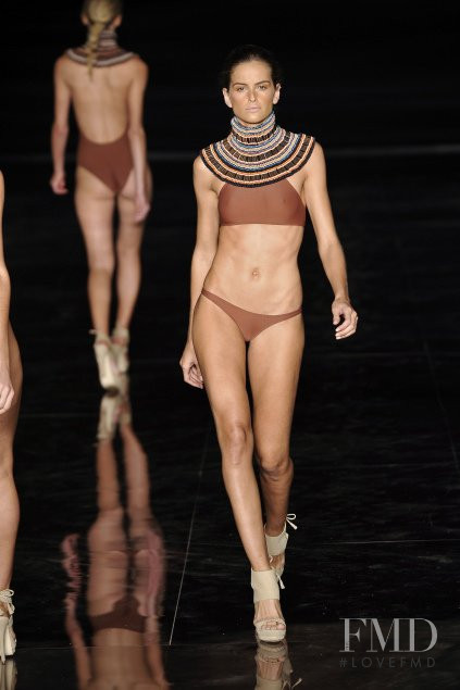 Izabel Goulart featured in  the Lenny fashion show for Spring/Summer 2011