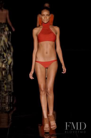 Gracie Carvalho featured in  the Lenny fashion show for Spring/Summer 2011