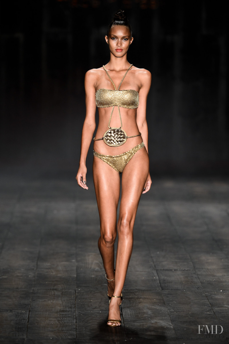 Lais Ribeiro featured in  the Adriana Degreas fashion show for Spring/Summer 2013