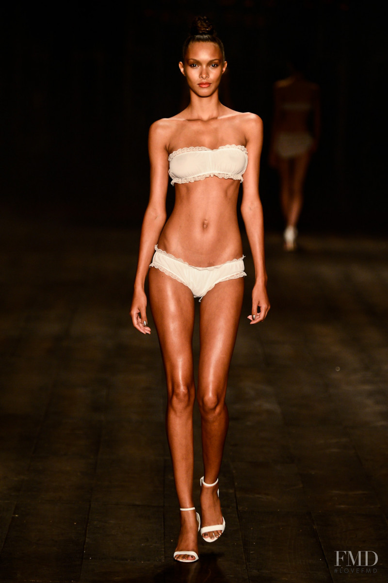 Lais Ribeiro featured in  the Adriana Degreas fashion show for Spring/Summer 2013