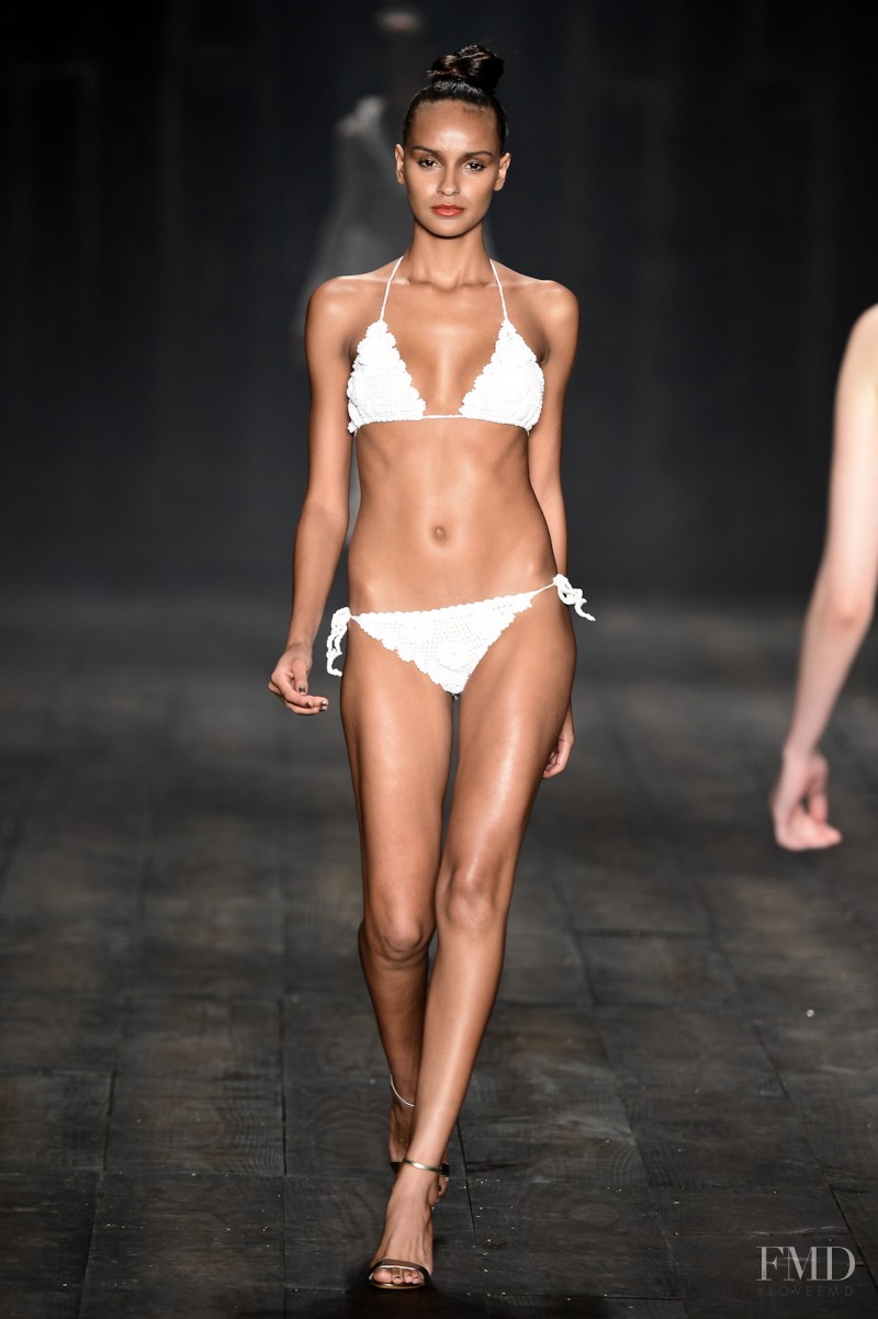 Gracie Carvalho featured in  the Adriana Degreas fashion show for Spring/Summer 2013