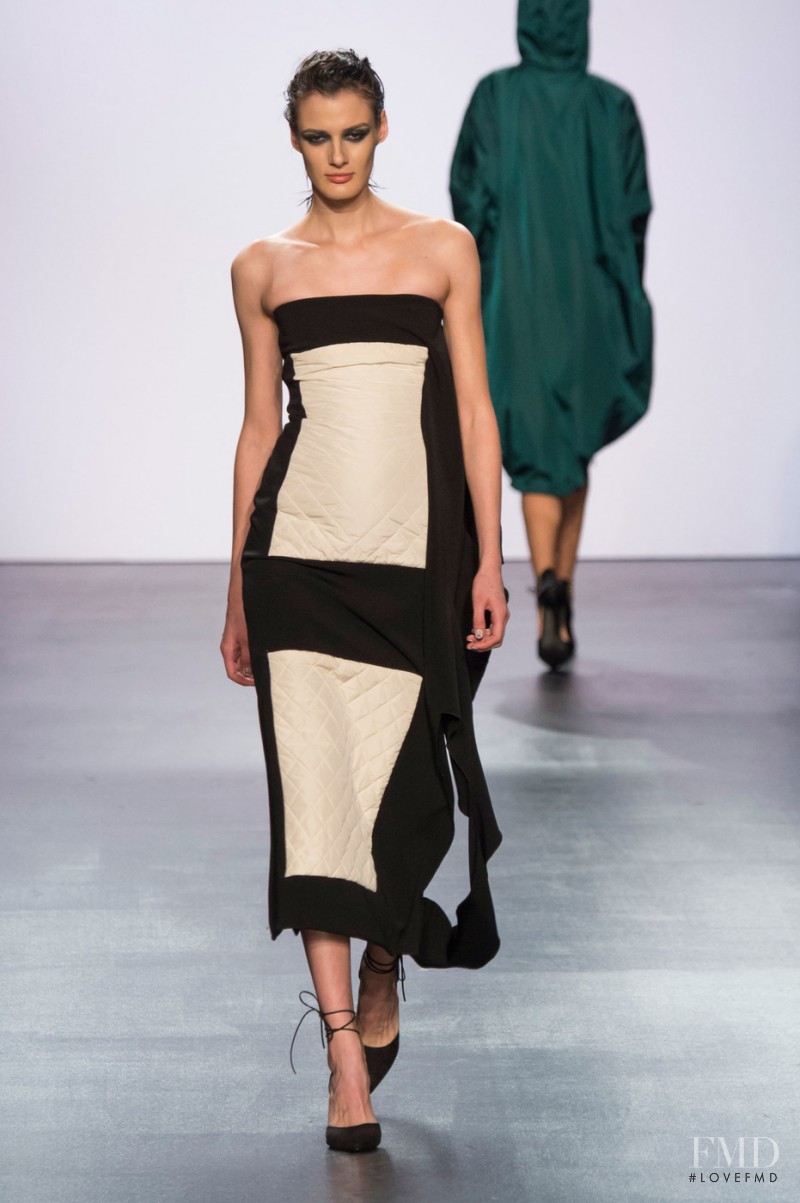 Marfa Zoe Manakh featured in  the Francesca Liberatore fashion show for Autumn/Winter 2016