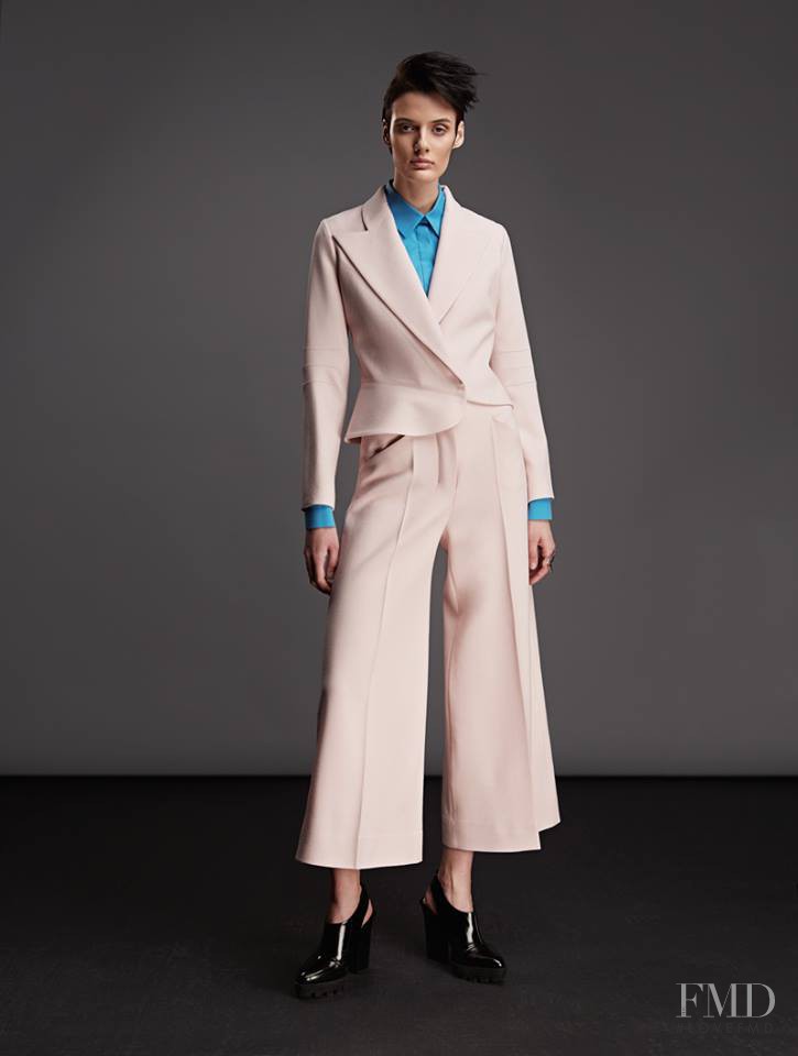 Marfa Zoe Manakh featured in  the Elenareva lookbook for Autumn/Winter 2015