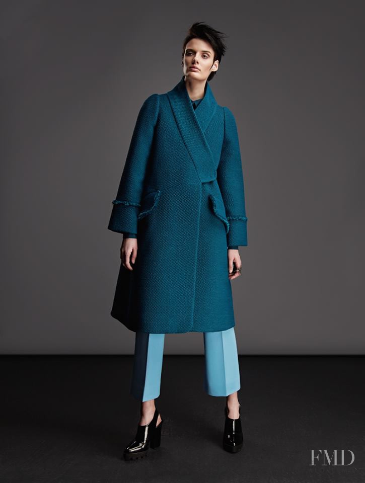 Marfa Zoe Manakh featured in  the Elenareva lookbook for Autumn/Winter 2015