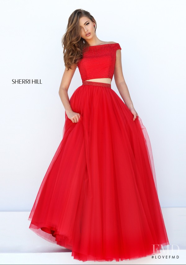 Grace Elizabeth featured in  the Sherri Hill catalogue for Spring/Summer 2016