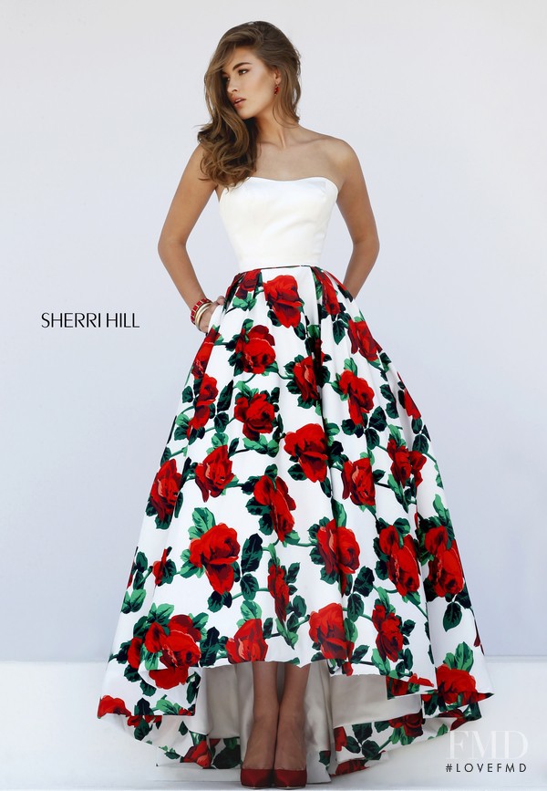 Grace Elizabeth featured in  the Sherri Hill catalogue for Spring/Summer 2016