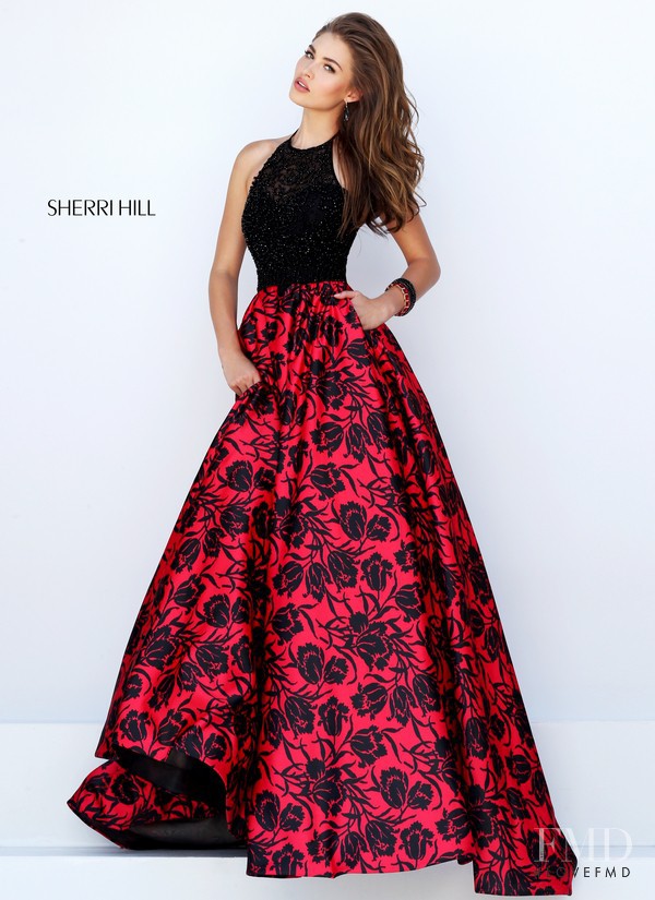 Grace Elizabeth featured in  the Sherri Hill catalogue for Spring/Summer 2016