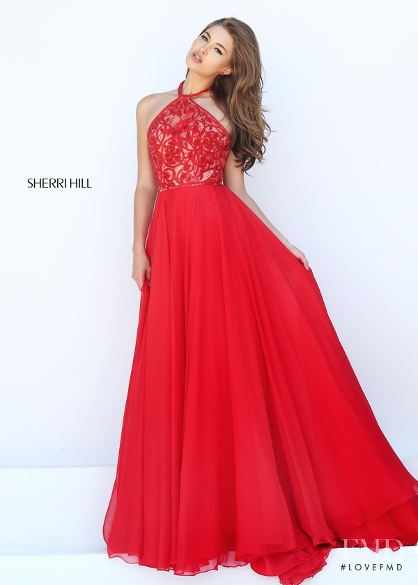 Grace Elizabeth featured in  the Sherri Hill catalogue for Spring/Summer 2016