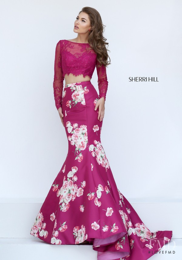 Grace Elizabeth featured in  the Sherri Hill catalogue for Spring/Summer 2016