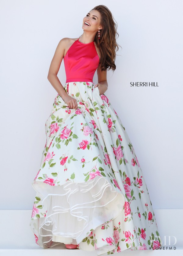 Grace Elizabeth featured in  the Sherri Hill catalogue for Spring/Summer 2016