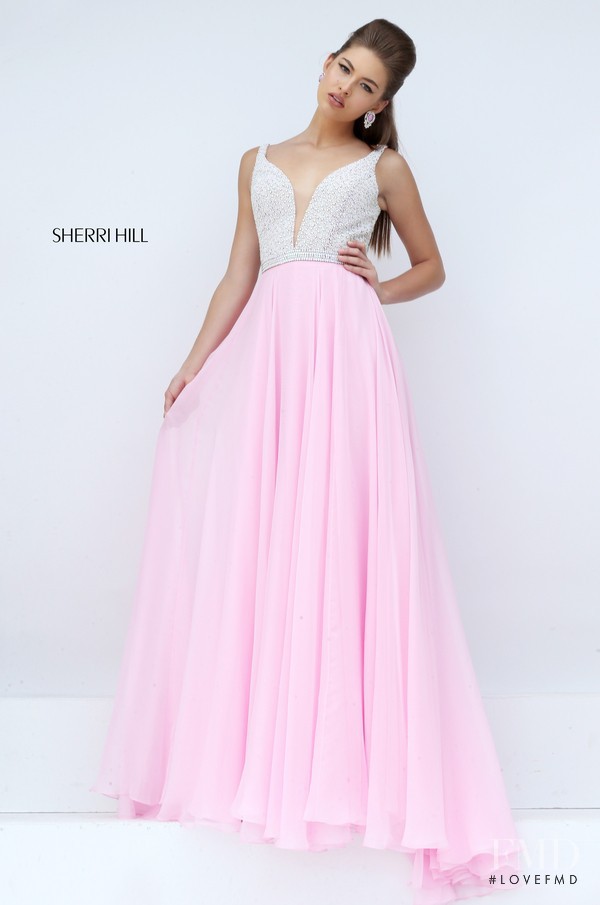 Grace Elizabeth featured in  the Sherri Hill catalogue for Spring/Summer 2016