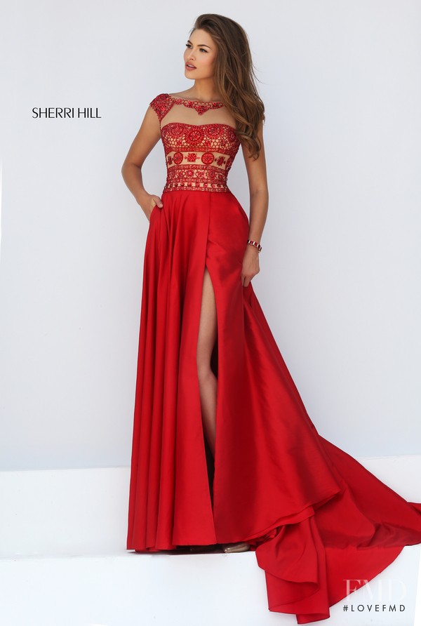 Grace Elizabeth featured in  the Sherri Hill catalogue for Spring/Summer 2016