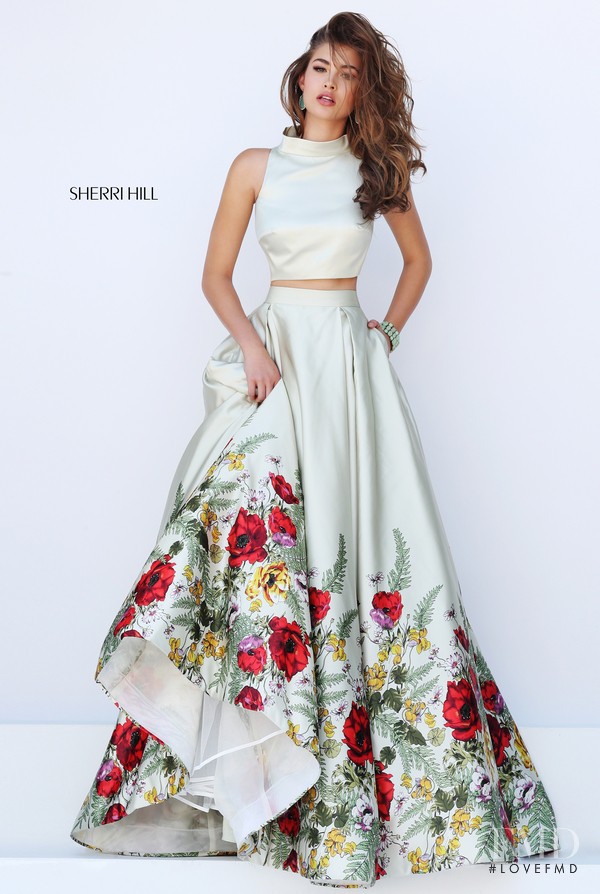 Grace Elizabeth featured in  the Sherri Hill catalogue for Spring/Summer 2016