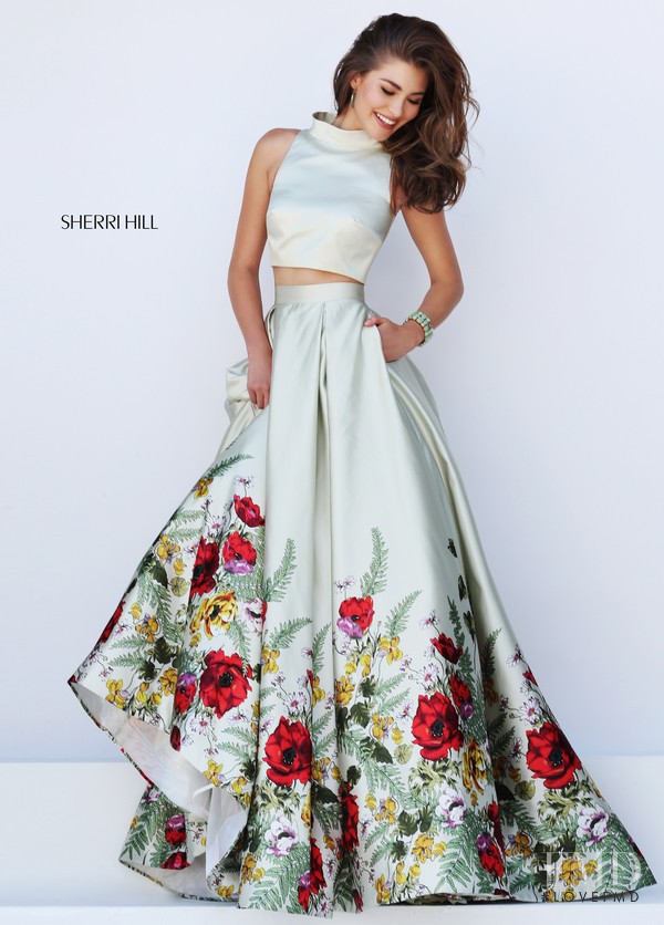 Grace Elizabeth featured in  the Sherri Hill catalogue for Spring/Summer 2016