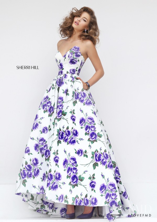 Grace Elizabeth featured in  the Sherri Hill catalogue for Spring/Summer 2016