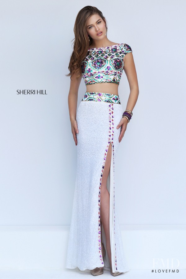 Grace Elizabeth featured in  the Sherri Hill catalogue for Spring/Summer 2016