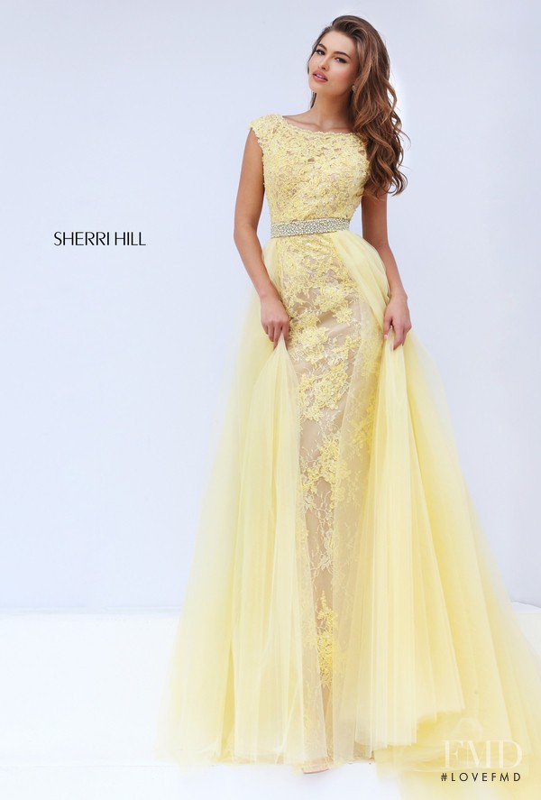 Grace Elizabeth featured in  the Sherri Hill catalogue for Spring/Summer 2016