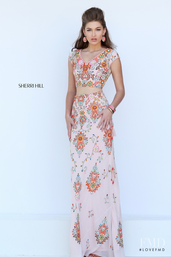 Grace Elizabeth featured in  the Sherri Hill catalogue for Spring/Summer 2016