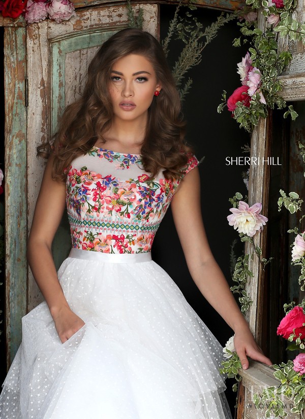 Grace Elizabeth featured in  the Sherri Hill catalogue for Spring/Summer 2016