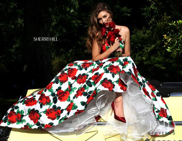 Grace Elizabeth featured in  the Sherri Hill catalogue for Spring/Summer 2016