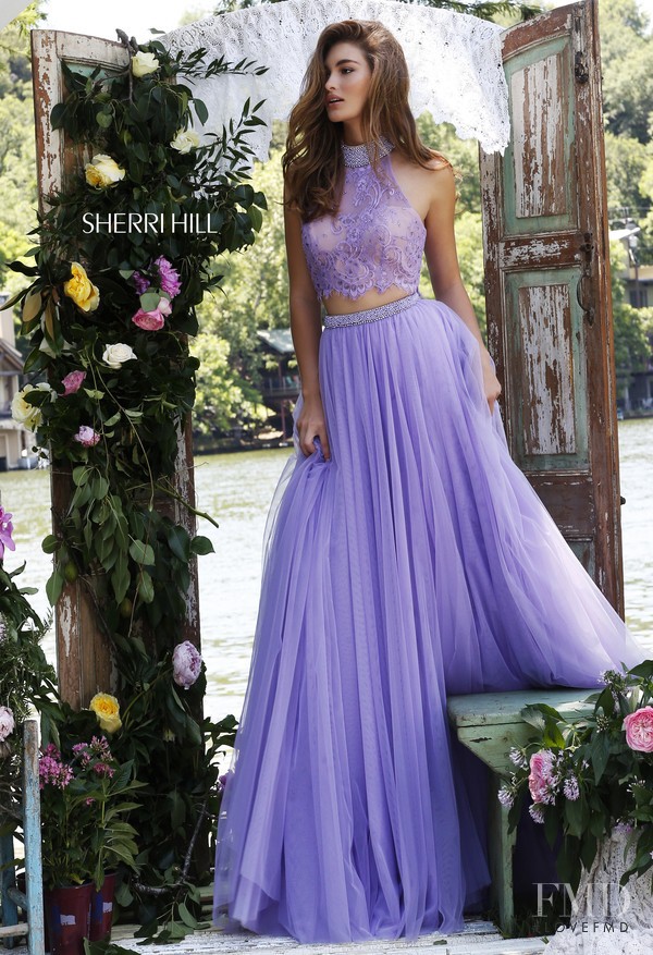 Grace Elizabeth featured in  the Sherri Hill catalogue for Spring/Summer 2016