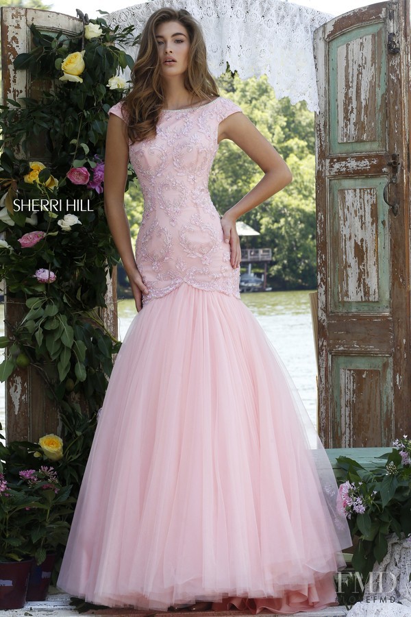 Grace Elizabeth featured in  the Sherri Hill catalogue for Spring/Summer 2016