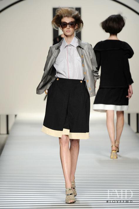 Sigrid Agren featured in  the Fendi fashion show for Spring/Summer 2012