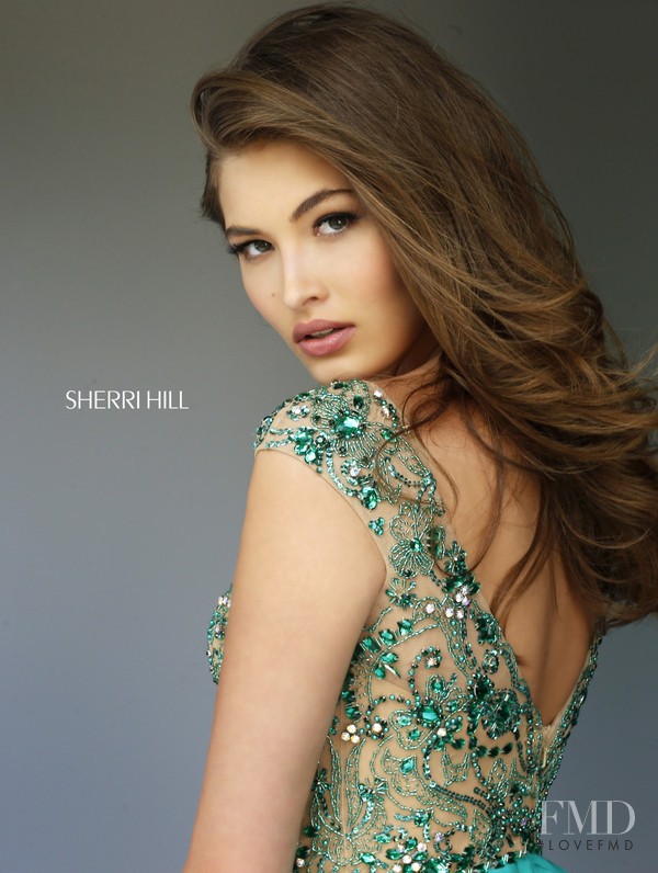 Grace Elizabeth featured in  the Sherri Hill catalogue for Autumn/Winter 2015