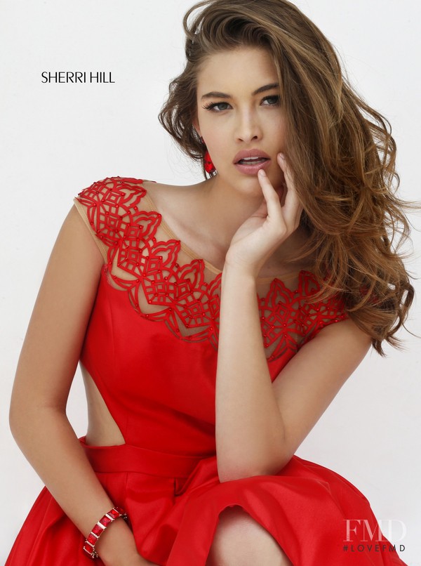 Grace Elizabeth featured in  the Sherri Hill catalogue for Autumn/Winter 2015