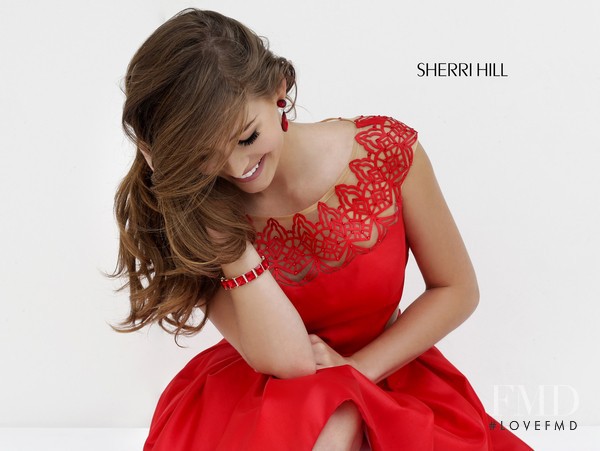 Grace Elizabeth featured in  the Sherri Hill catalogue for Autumn/Winter 2015