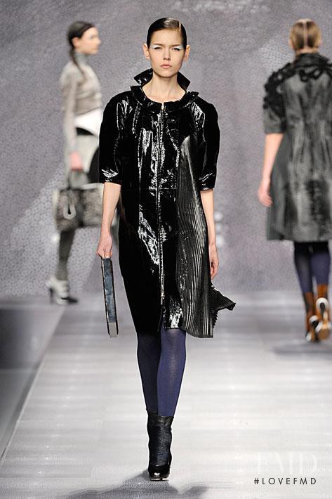 Kolfinna Kristofersdottir featured in  the Fendi fashion show for Autumn/Winter 2012