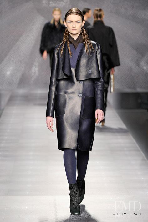 Lara Mullen featured in  the Fendi fashion show for Autumn/Winter 2012