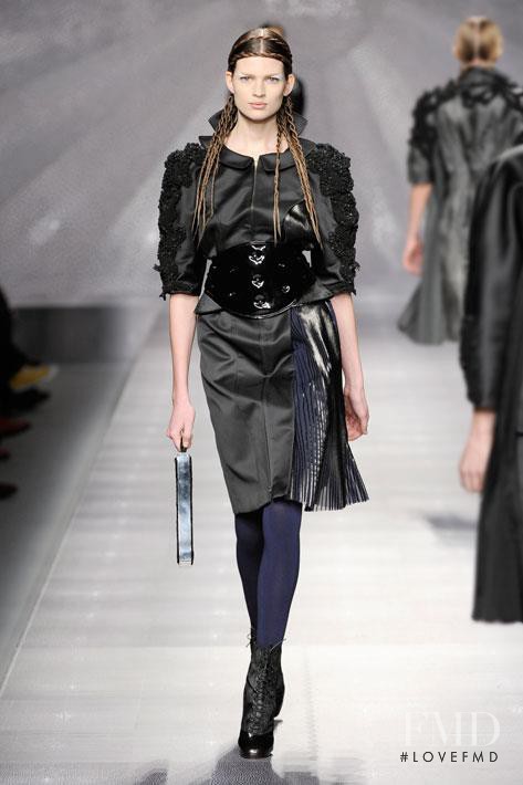 Bette Franke featured in  the Fendi fashion show for Autumn/Winter 2012