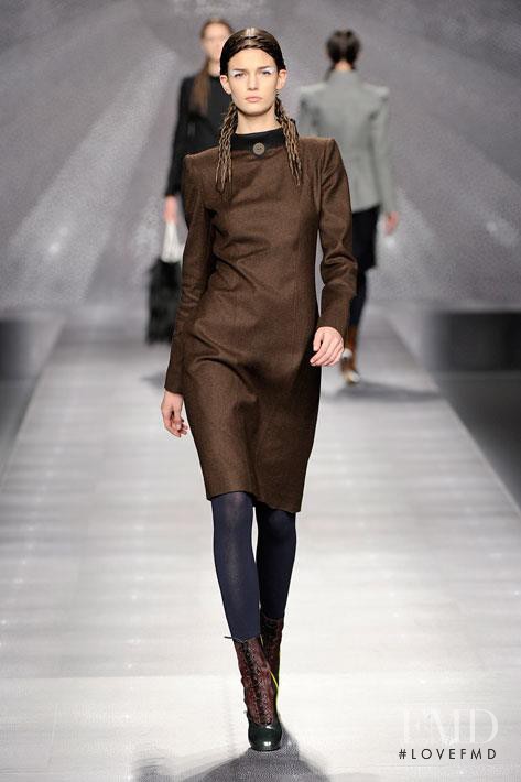 Kendra Spears featured in  the Fendi fashion show for Autumn/Winter 2012