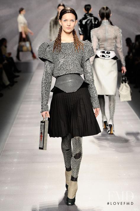 Nadine Ponce featured in  the Fendi fashion show for Autumn/Winter 2012
