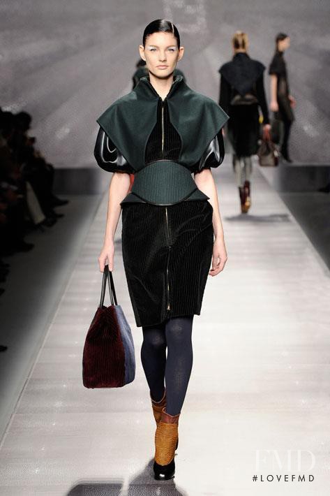 Patricia van der Vliet featured in  the Fendi fashion show for Autumn/Winter 2012
