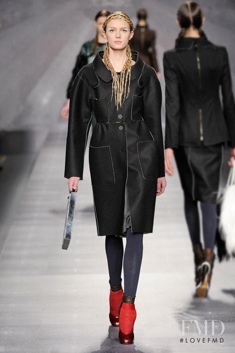 Sigrid Agren featured in  the Fendi fashion show for Autumn/Winter 2012