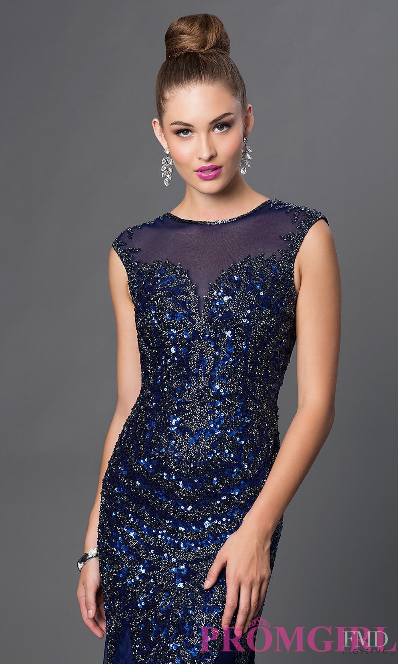 Grace Elizabeth featured in  the PromGirl catalogue for Winter 2015