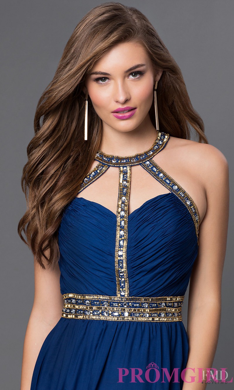 Grace Elizabeth featured in  the PromGirl catalogue for Winter 2015