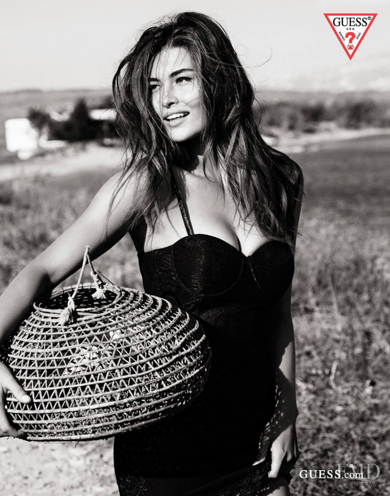 Grace Elizabeth featured in  the Guess lookbook for Spring/Summer 2016