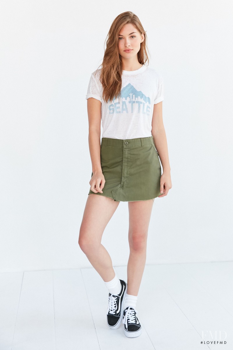 Grace Elizabeth featured in  the Urban Outfitters catalogue for Summer 2016