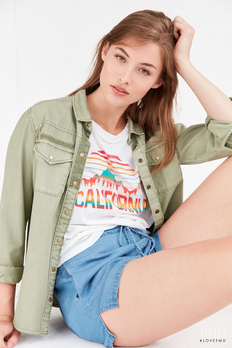 Grace Elizabeth featured in  the Urban Outfitters catalogue for Summer 2016