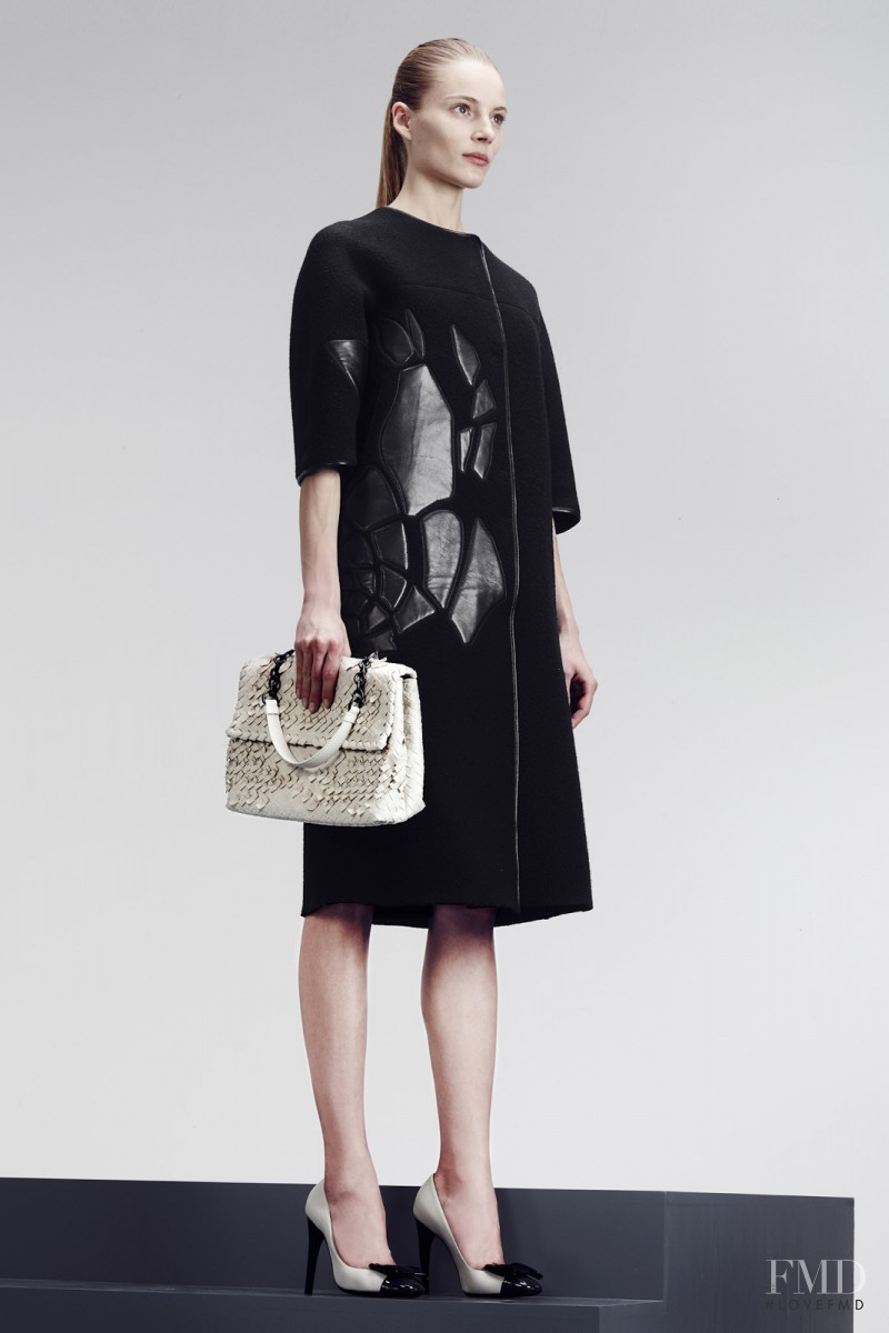 Ieva Laguna featured in  the Bottega Veneta fashion show for Pre-Fall 2014