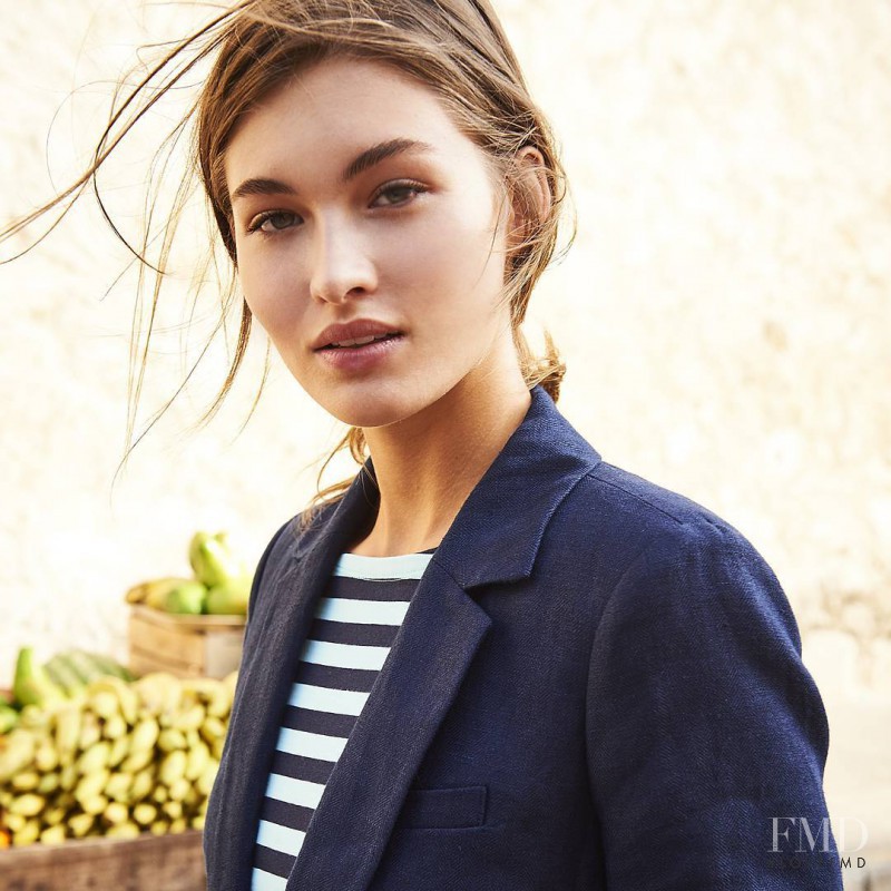 Grace Elizabeth featured in  the Crew Clothing Company catalogue for Autumn/Winter 2016