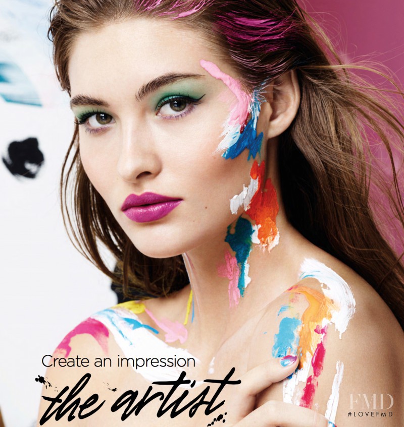 Grace Elizabeth featured in  the KIKO Milano Cosmetics advertisement for Summer 2016