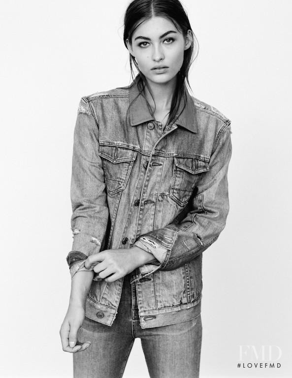 Grace Elizabeth featured in  the AllSaints #ItsUpToYou fashion show for Spring/Summer 2016
