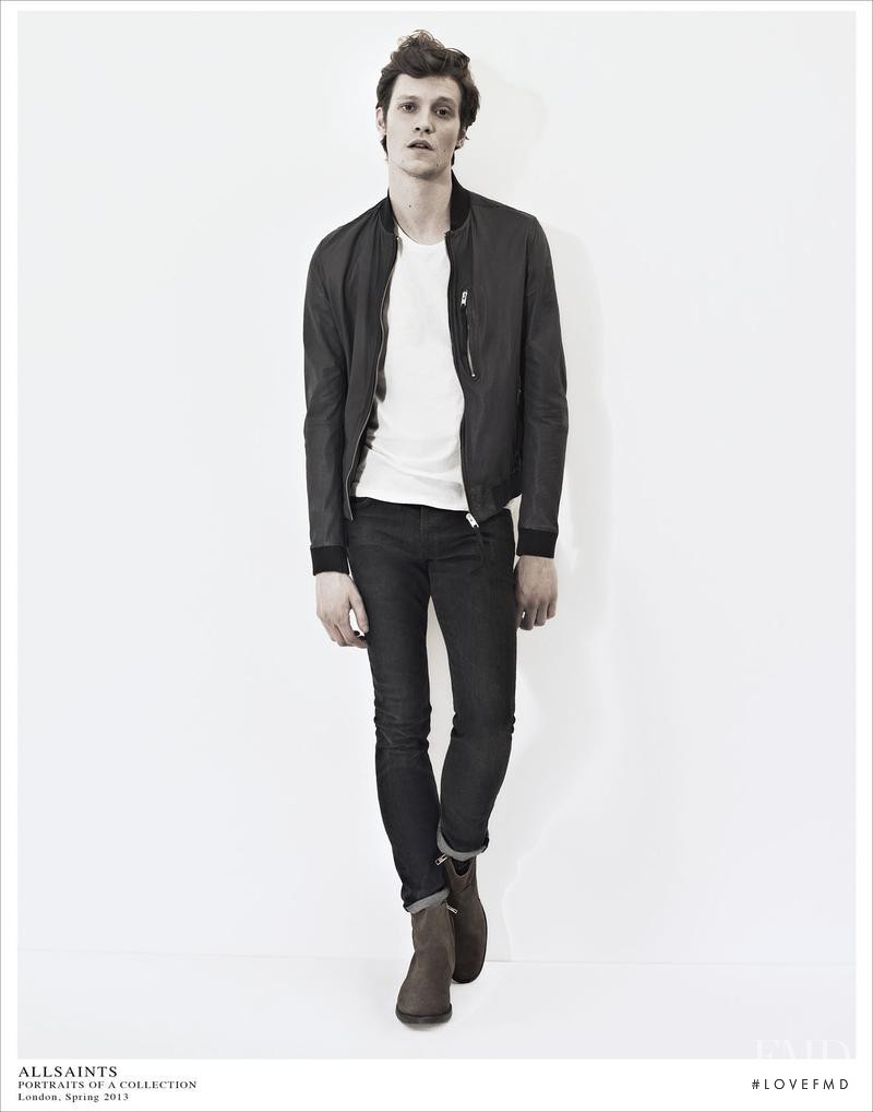 AllSaints advertisement for Spring/Summer 2013