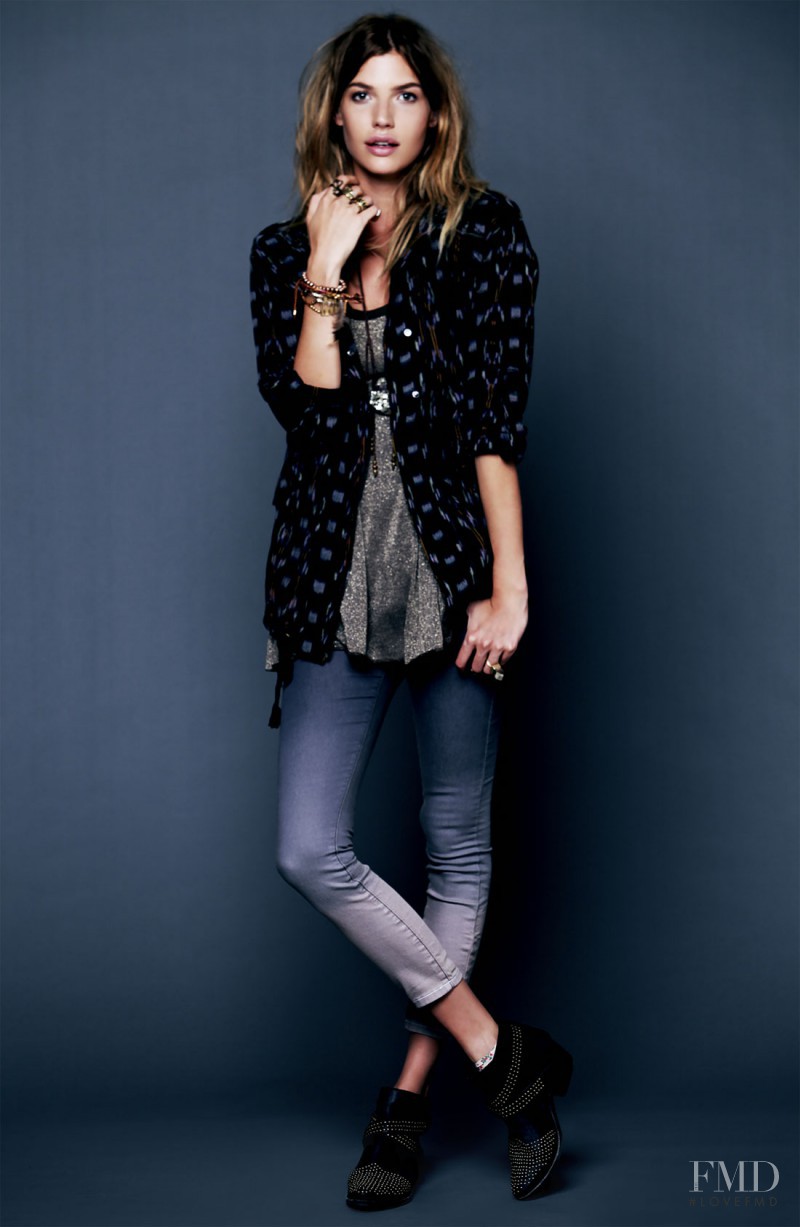 Chloé Bello Portela featured in  the Nordstrom catalogue for Autumn/Winter 2012