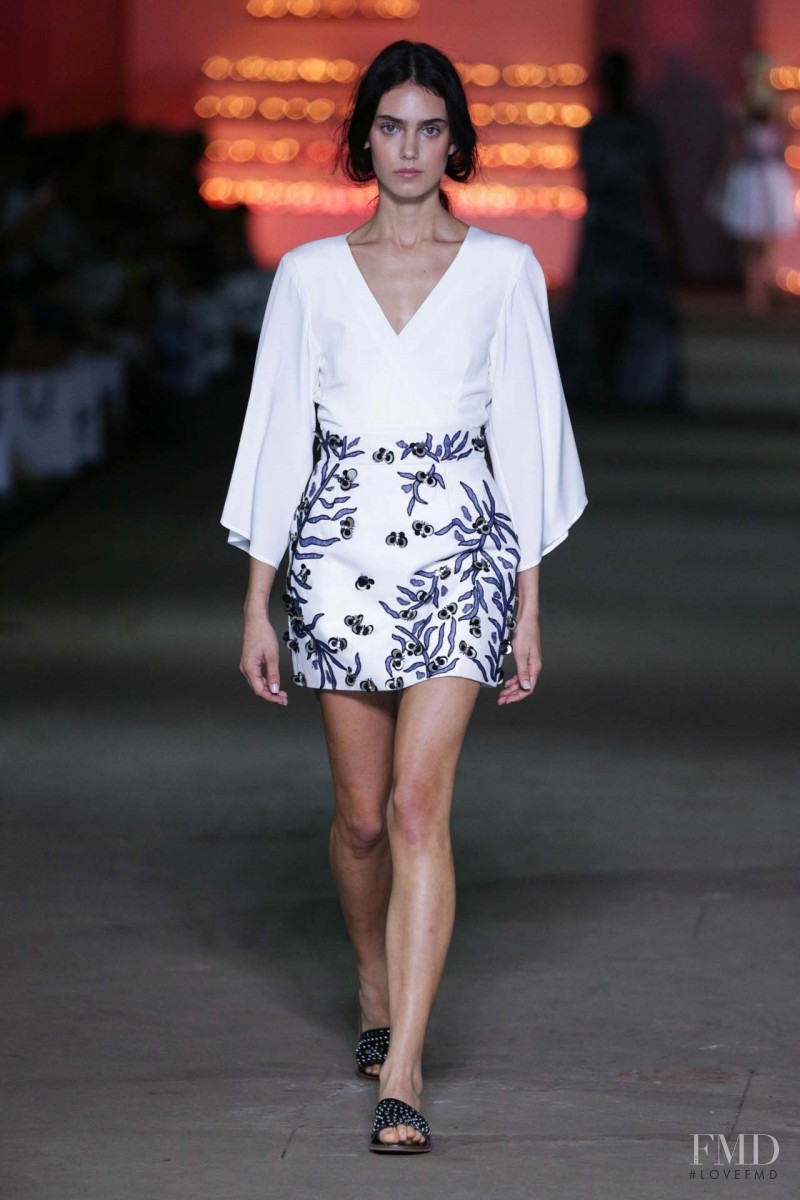 Talia Berman featured in  the Aje fashion show for Spring/Summer 2015